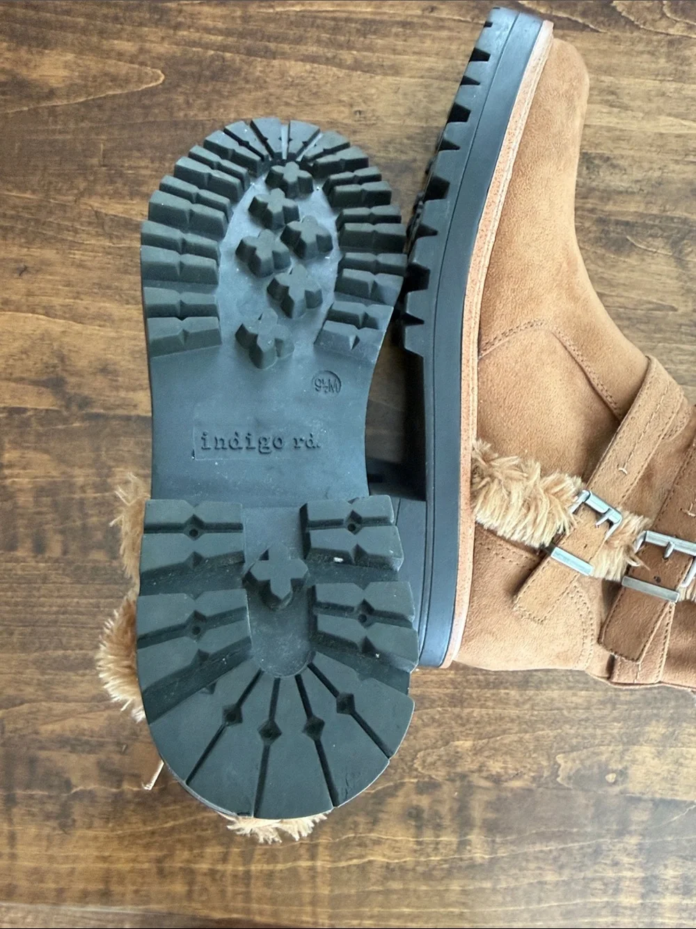 Indigo Rd. Women's Medium Brown Ankle Boots Size 9.5